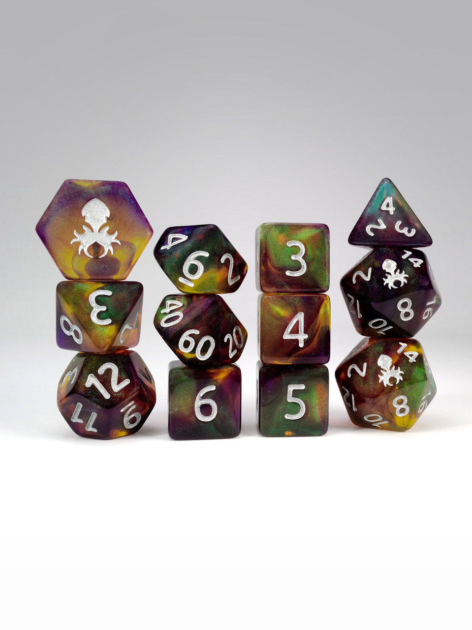 PRAWJECT:26 12pc TTRPG Dice Set